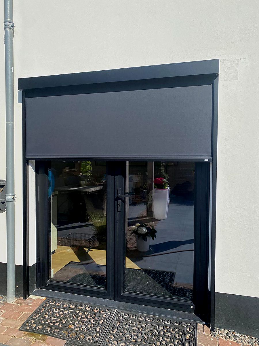 ROMA zipSCREEN antraciet open